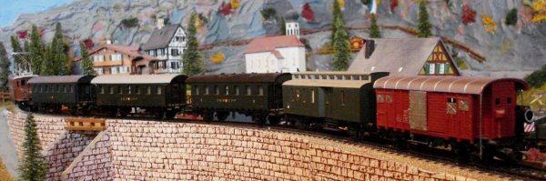 Et maintenant, passons aux trains omnibus dans le modlisme (ancien rseau - premire partie)