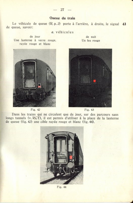 Signalisation ferroviaire suisse authentique – Appplication du "Feu de fin de convoi" de MAERKLIN (No de catalogue 484/33, puis 7079)