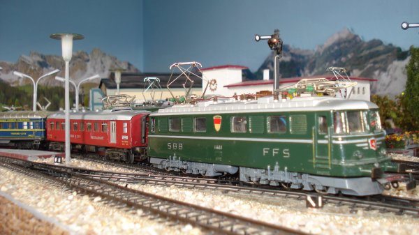 Les sublissimes trains de voyageurs helvtico-europens du temps jadis (deuxime partie)