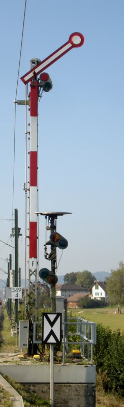  Signalo-ferroviairo-thrapie  grce aux anciens smaphores et disques basculants allemands