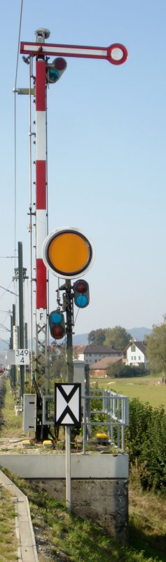  Signalo-ferroviairo-thrapie  grce aux anciens smaphores et disques basculants allemands