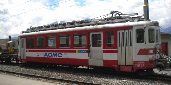 Une page du Chemin de Fer Aigle - Ollon - Monthey - Champry s'est dfinitivement tourne