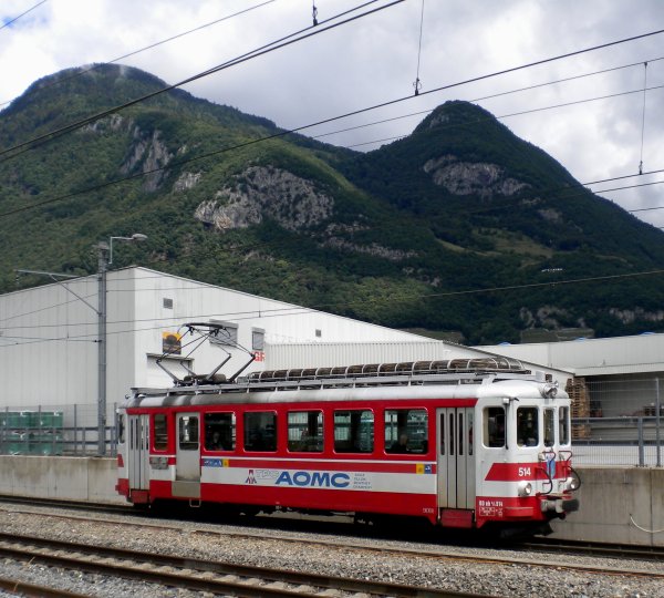 Une page du Chemin de Fer Aigle - Ollon - Monthey - Champry s'est dfinitivement tourne