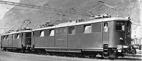 Locomotives Ae 4/6 dans leur vie quotidienne (deuxime partie)