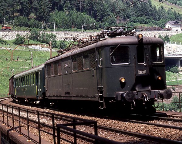 Locomotives Ae 4/6 dans leur vie quotidienne et locomotive BUCO 314 (quatrime partie)
