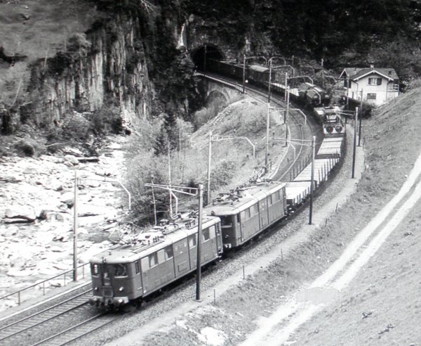Locomotives Ae 4/6 dans leur vie quotidienne et locomotive BUCO 314 (quatrime partie)