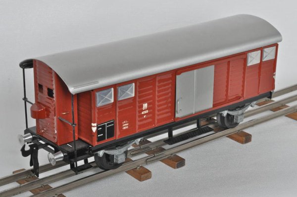 Renaissance du Tin-Plate de style suisse  l'chelle 0 - Quelques nouveaux wagons de BUCO  Bauma - Quatrime partie