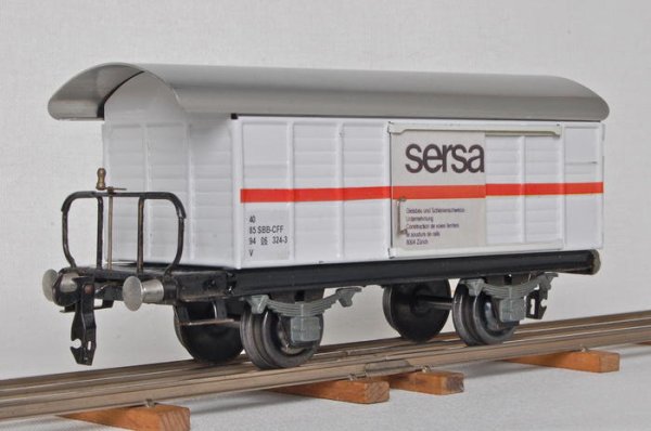 Renaissance du Tin-Plate de style suisse  l'chelle 0 - Quelques nouveaux wagons de BUCO  Bauma - Quatrime partie