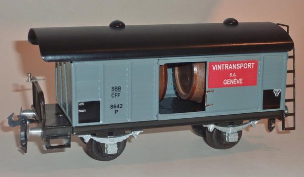 Renaissance du Tin-Plate de style suisse  l'chelle 0 - Quelques nouveaux wagons de BUCO  Bauma - Quatrime partie