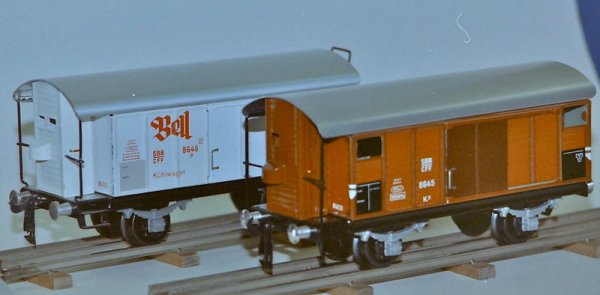 Renaissance du Tin-Plate de style suisse  l'chelle 0 - Quelques nouveaux wagons de BUCO  Bauma - Quatrime partie