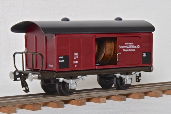 Renaissance du Tin-Plate de style suisse  l'chelle 0 - Quelques nouveaux wagons de BUCO  Bauma - Quatrime partie