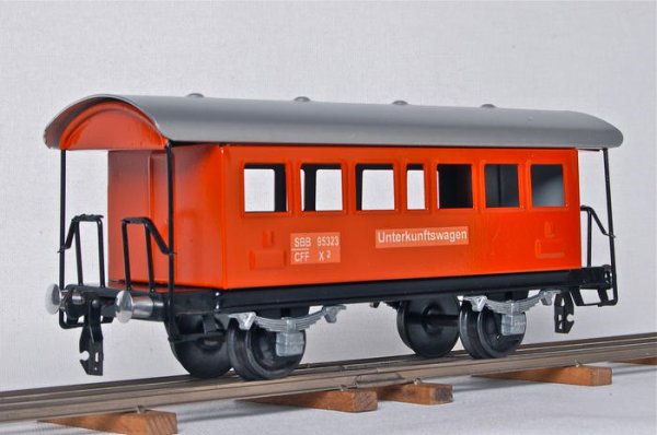 Renaissance du Tin-Plate de style suisse  l'chelle 0 - Encore quelques merveilleux wagons - Cinquime partie