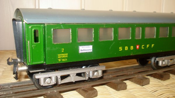 Amlioration du matriel roulant suisse  Tin-Plate   l’cartement 0