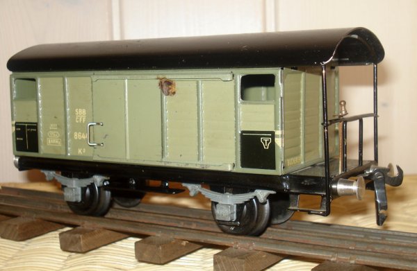 Amlioration du matriel roulant suisse  Tin-Plate   l’cartement 0