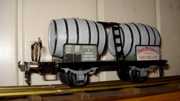 Amlioration dfinitive de trois wagons BUCO "Tin-Plate"  deux essieux  l'cartement 0