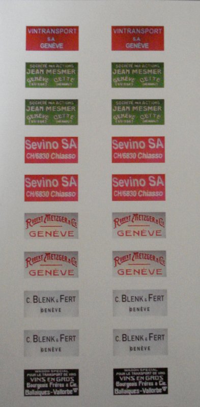 Amlioration dfinitive de trois wagons BUCO "Tin-Plate"  deux essieux  l'cartement 0