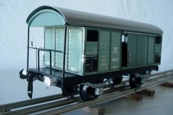 Acquisition et amélioration de nouveaux wagons de marchandises BUCO "Tin-Plate" 0 à deux essieux (première partie)