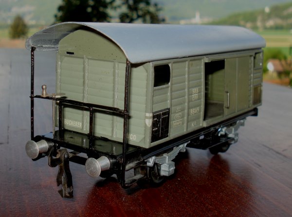 Acquisition et amélioration de nouveaux wagons de marchandises BUCO "Tin-Plate" 0 à deux essieux (première partie)