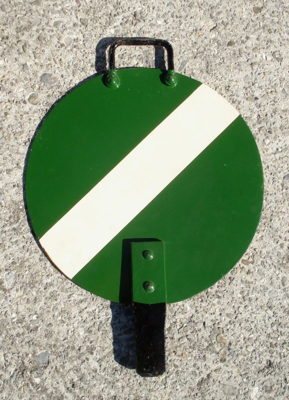 Vente de trophées ferroviaires (cibles et palette de commandement)