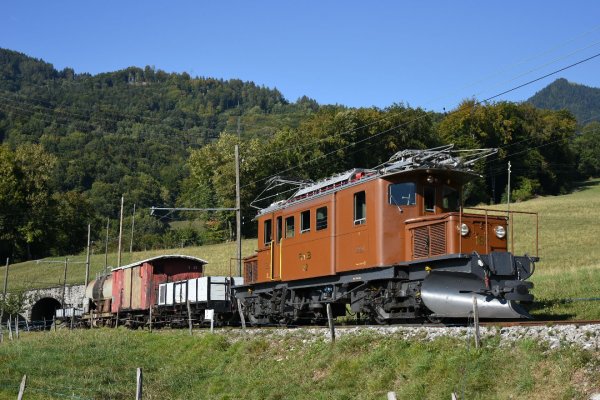 Le Jubilé des Cinquante ans du Chemin de fer-Musée Blonay – Chamby (première partie)