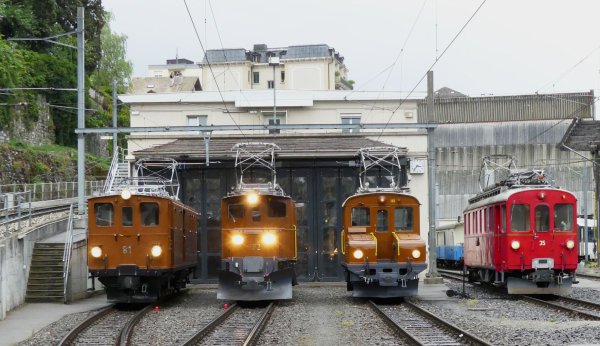 Le Jubilé des Cinquante ans du Chemin de fer-Musée Blonay – Chamby (première partie)