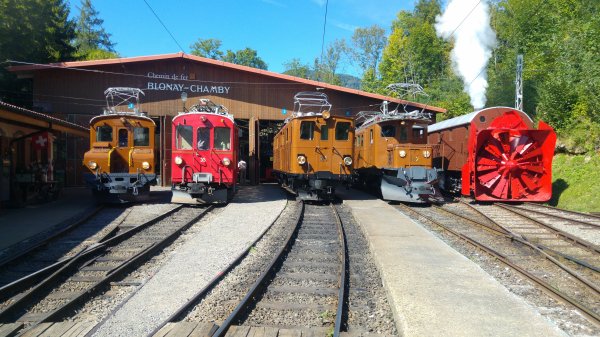 Le Jubilé des Cinquante ans du Chemin de fer-Musée Blonay – Chamby (deuxième partie)