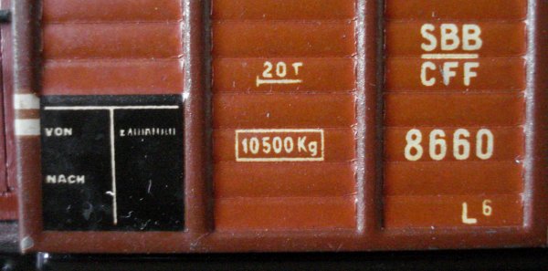 Le marquage hyper réaliste à nul autre pareil sur les wagons "Tin-Plate 0" de BUCO (première partie)