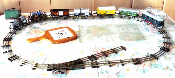 Mise en service d’une deuxième locomotive « Tin-Plate » à l’écartement 0 :