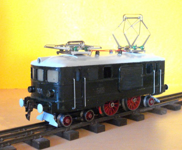 Mise en service d’une deuxième locomotive « Tin-Plate » à l’écartement 0 :