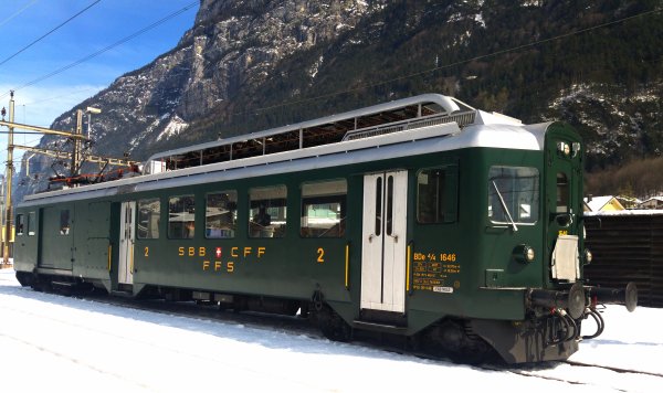 Fitnessfahrt sous la neige