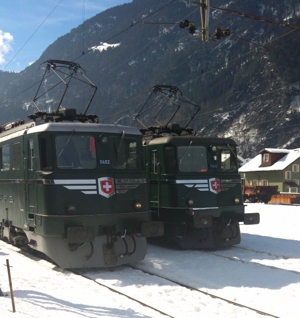 Fitnessfahrt sous la neige