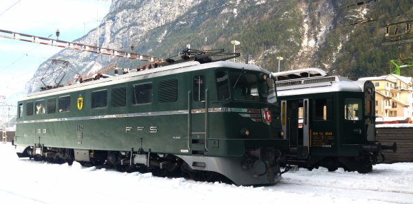 Visite du Dépôt d'Erstfeld