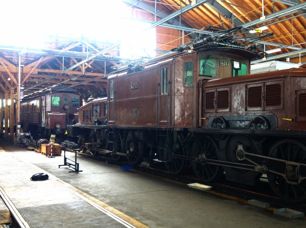 Visite du Dépôt d'Erstfeld