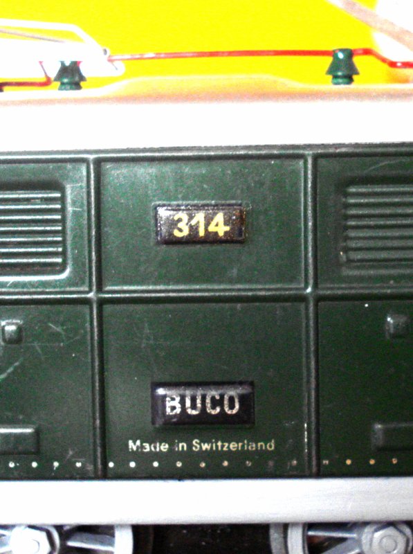 Comparaison entre les différentes locomotives « Tin-Plate » 0 de construction suisse :