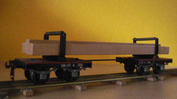 Acquisition d’un wagon pour longs bois du type N2 de BUCO