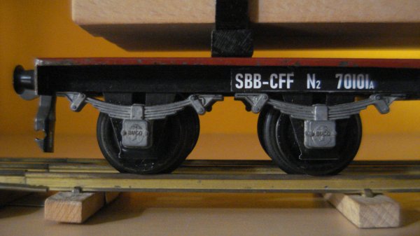 Acquisition d’un wagon pour longs bois du type N2 de BUCO