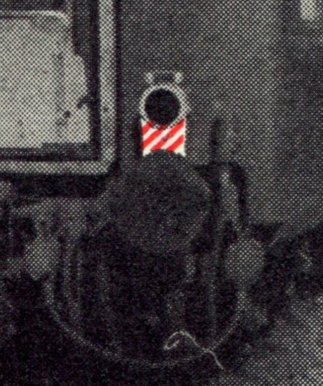 Signaux de queue pour voitures et wagons :