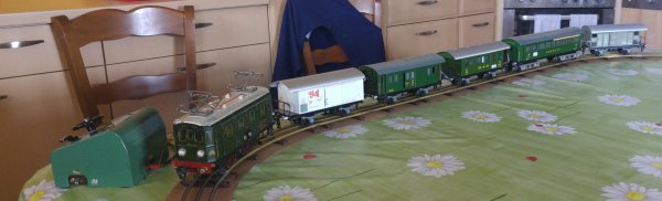 Locomotive "Tin-Plate 0" MAERKLIN RS 66/12920: les premiers essais en ligne