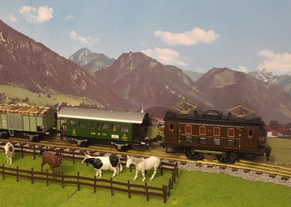 La voiture voyageurs à plateformes ouvertes « BC 2 » No 8683 de BUCO