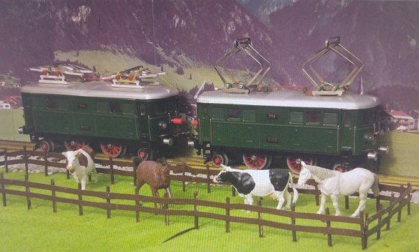 Locomotives 301 et 314 L