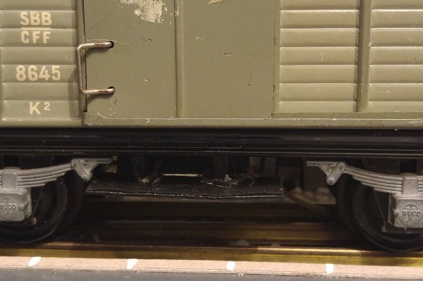 Matériel roulant BUCO personnalisé (première partie)