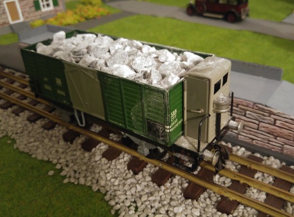 Un chargement réaliste des wagons de marchandises (première partie)