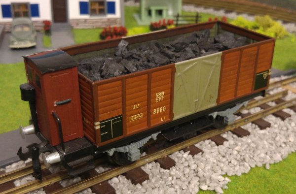 Un chargement réaliste des wagons de marchandises (première partie)