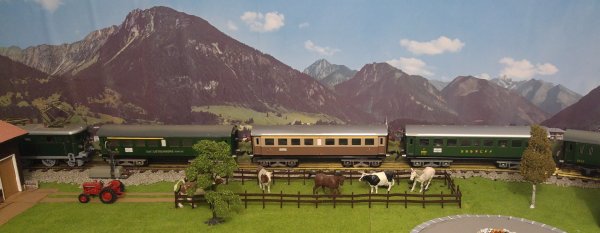 Les voitures voyageurs CFF B4   quatre essieux de BUCO