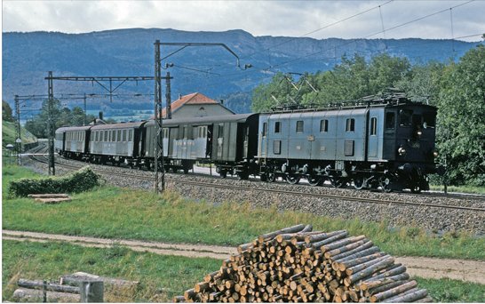 Les voitures voyageurs CFF B4   quatre essieux de BUCO