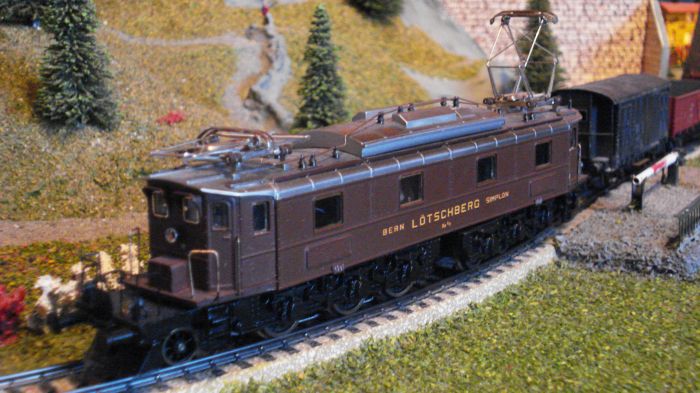 La splendide Be 6/8 BLS dans son aspect d'origine