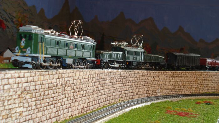 La double-traction pr�f�r�e du Saint-Gothard